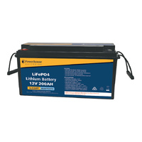 Powerhouse SL4584BT 12V 200Ah Lithium LiFePO4 Battery M8 With Bluetooth