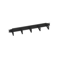 1RU Horizontal Cable Manager with 5 Rings to suit any Standard 19 inch Rack