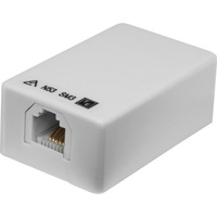EVERSURE SM366-WHT Mini 6P6C Surface Mount Socket RJ12 Screw Termination
