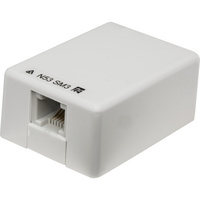 EVERSURE SM366IDC-WHT Mini 6P6C Surface Mount Socket RJ12 IDC Punch in Terminal