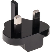 DOSS SM568BUK UK AC Interchangeable Plug for SM568B SM534B Black