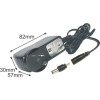 PLUG 2.1mm DC R- Removeable plug 9 VOLT 1.2A Switch-mode Power Supply