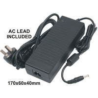 Daichi SMP12V10A-25P 12V 10A Switch Mode Regulated DC Power Supply IEC-C6 Power Lead