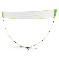 Everfit 3M Badminton Tennis Net Portable Volleyball Kit Yellow