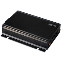 SNOM PA1Announcement System, Plus VoIP Paging Amplifier, HD Audio, PoE, Headset Connectable