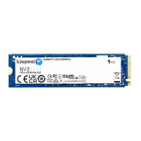Kingston SNV3S NV3 1TB PCle 4.0x4 NVMe M.2 2280 SSD 6000/4000MB/s compaitible Notebook and SFF 5Y Limited