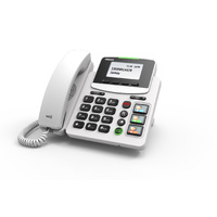 Akuvox SP-R15P Big Button IP Phone, 1 SIP Line, HAC, Supports PoE, Power Supply not included