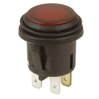 SP0751 Pushbutton Switch 6A at 250VAC IP56 with Neon Illumination