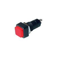 SP3532 Momentary On Push Button Panel Mount Square Red 