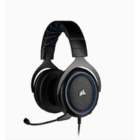 Corsair Blue STEREO Gaming Headset 50mm Neodymium Speaker Discord Certified