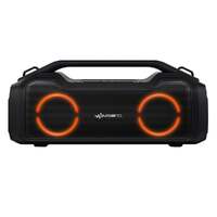 Laser Portable SoundTec 2.0 CH Boombox Blurtooth Speaker Built in Powerbank IPX5