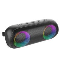 mbeat MB-BSP-B2 IPX6 Bluetooth Speaker with Pulsing RGB Lights Water Resistant