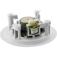 SPP1007 5inch 100V Line In Wall Ceiling Speaker & Grille with Transformer White