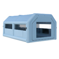 Giantz Inflatable Spray Booth 6X4M Car Paint Tent Filter System Blower