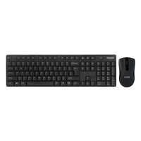 Philips Wirelss Keyboard and Mouse with 2.4 GHz Wireless Connectivity Black