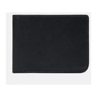 SLNT Bifold Wallet Leather Blk