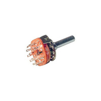 SR6536 Rotary Switch 4 Position 125V 500mA 3 Pole