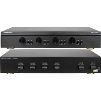 Mclelland SS24V 4-Way Premium Speaker Selector 150Watt RMS with Volume Control