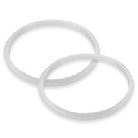 2X Silicone 3L Pressure Cooker Rubber Seal Ring Replacement Spare Parts
