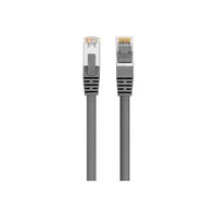50cm 40GbE Cat 8 S/FTP Shielded Patch Cable LSZH - Grey