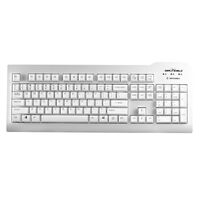Seal Shield Wired Mechanical Glow Keyboard White Dishwasher Safe IP68 Certified