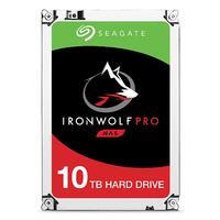 Seagate IronWolf Pro NAS HDD, 10TB SATA, 7200rmp, Cache: 256, 3.5", NO ENCRYPTION, 5yrs warranty