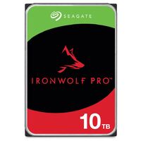 Seagate 10TB 3.5' IronWolf Pro NAS  SATA Hard Drive (ST10000NT001) -5-year limited warranty -6Gb/s Connector - CMR Recording Technology