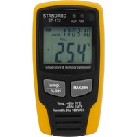 Standard Temperature And Humidity Data Logger 3.6V 1/2AA Lithium Battery