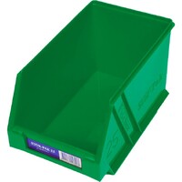 Fischer Tough & Durable Polypropylene Angled Front Regular Storage Drawer Green