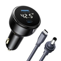 STLM-DC101 100W USB-C Car Charger with USB-C to DC Power Cable for Fast Charging