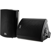 Wintal STUDIO6B 100Watt 6inch Indoor Outdoor Speaker Gold Terminal Post Black
