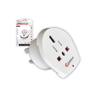 Sansai World to Australia Newzealand Power Travel Adaptor 10A 2400 Watt