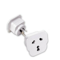Sansai 2400W 50Hz 240V Both Large & Small Pins Universal Travel Adaptor