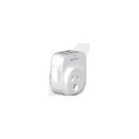Sansai Surge Protected 5V 2.1A Dual USB Australia to India Power Travel Adaptor 