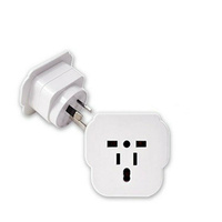 Sansai 10A 240V 2400W 50Hz Universal Power Travel Adapter White