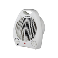 Sunair 2000W 2 Speed Upright Portable Floor Desk Fan Heater