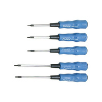 5Pcs Star Screwdriver Set Tamper Proof Hole T5 6 7 8 9