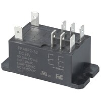 24VDC Panel Mount Relay Contact Rating 30A