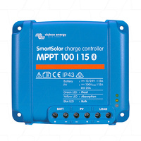 Victron Energy 12V/24V 15A Smart Solar MPPT 100/15 Charge Controller  