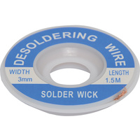 Solder wick 3mm 1.5m Desoldering Braid