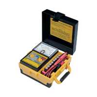 CABAC Analogue Insulation Tester CATIII 500V Twist Lock Button Case Included