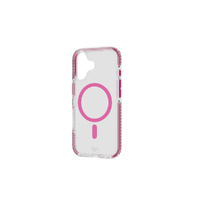 Tech21 EvoCrystal MagSafe - iPhone 17 - Clear/Pink