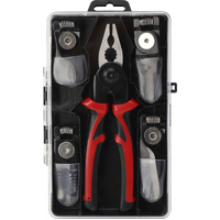 Micron T2181 5-in-1 Interchangeable Multi Crimper-Stripper-Cutter