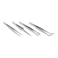 T2374 Handy 4 Piece Precision Tweezer Set
