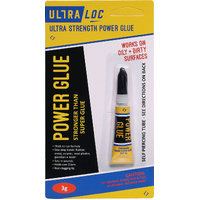 T3012A Ultra Strength Power Glue Tube Non-Clogging Tip 3g