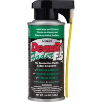 Deoxit Fader Aerosol Solvents F5 Spray 142g Conductive Plastics Carbon F5S-H6