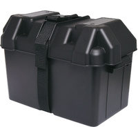 Automotive-Marine Plastic Battery Box 24M Type Suits 30-80Ah Batteries T5094A