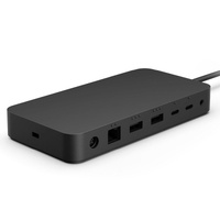 Microsoft Surface Thunderbolt™ 4 Dock Station 4K Wired 165W 40Gbps USB-C USB-A 3.5mm Audio Jack 2.5G Ethernet Go2/3 Pro 7/7+/8/9/X/10/11 Laptop7/8