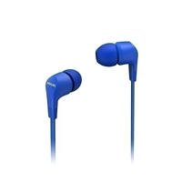 Philips Wired Earbud Gel Punchy Bass Clear sound Blue
