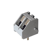 2 Pole PCB Rising Clamp Terminal - Diagonal Insert